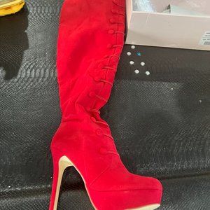 Mikea - Red Boot Size 9